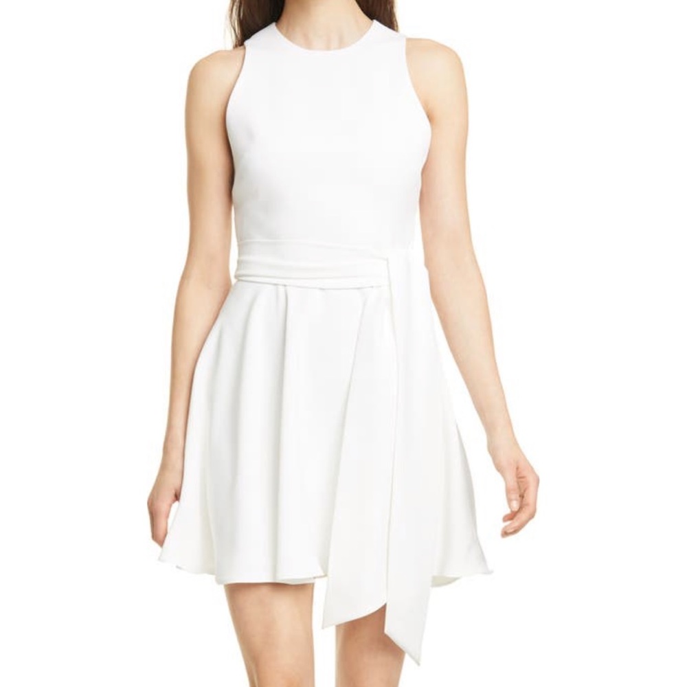 Alice and Olivia Flare belted dress
